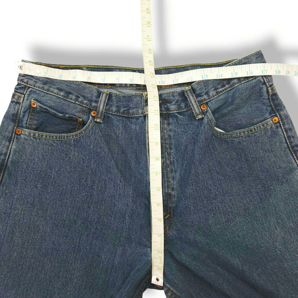 Levi’s 550 Relaxed Fit Taper Jeans W36 L30 Medium Stonewash Loose Baggy Y2K VTG - Picture 9 of 11